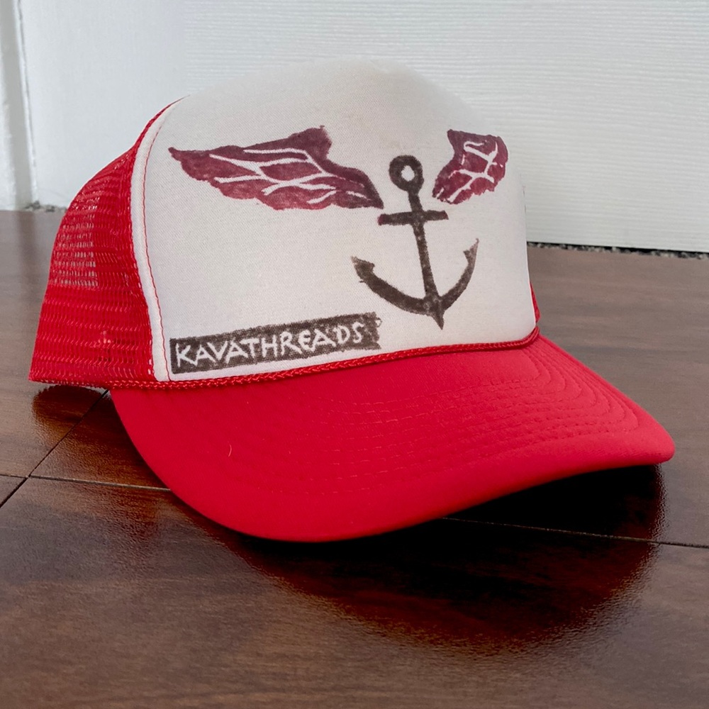 Bright Red Trucker Hat